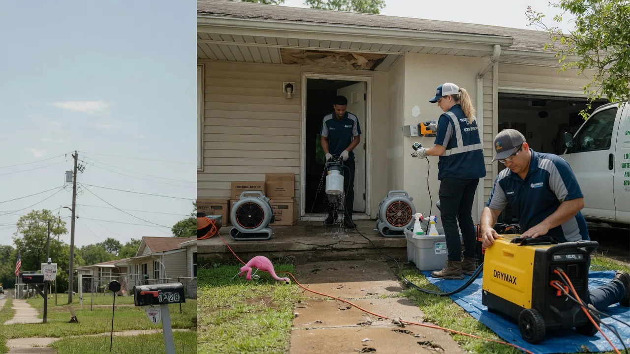 Storm Damage Water Removal in Sweet Home, TX near me